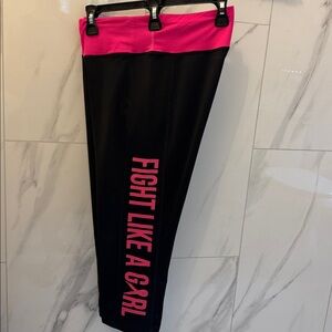 Ideology Black and Pink Leggings